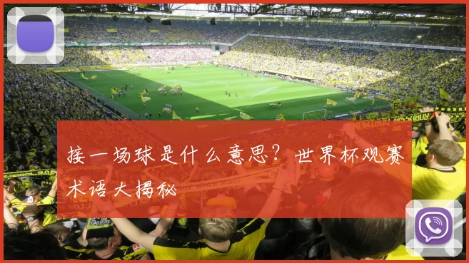 接一场球是什么意思？世界杯观赛术语大揭秘
